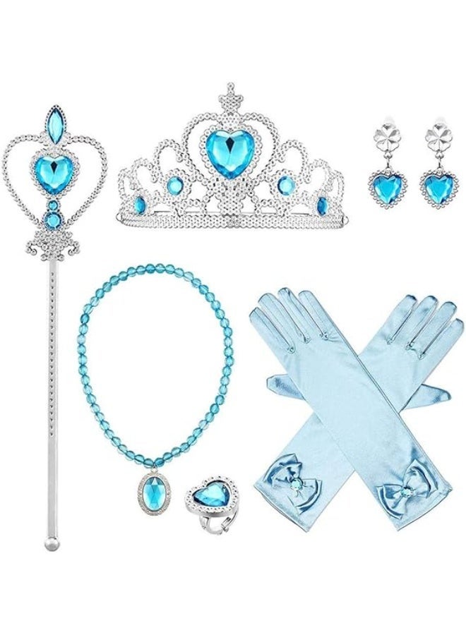 فوريول زي أميرة للفتاة التنكرية فستان حفلة تنكرية مع إكسسوارات، زي تنكري للأطفال. - Image 3